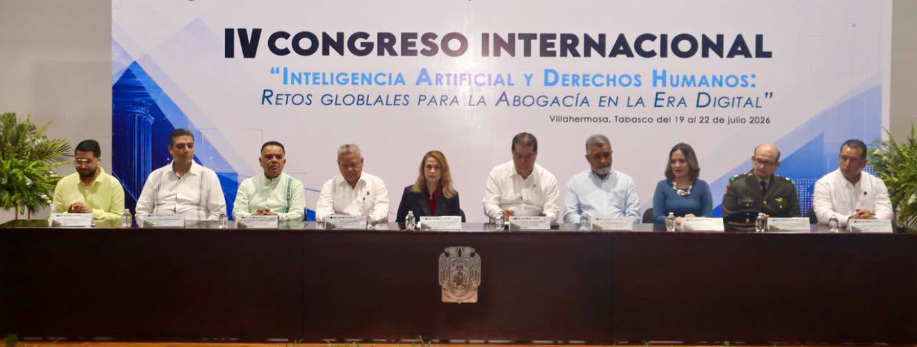 Asistencia al Cuarto Congreso Internacional “Inteligencia Artificial y Derechos Humanos: Retos Globales para la Abogacía en la Era Digital”, organizado por la Federación Mexicana de Colegios de Abogados, A.C.